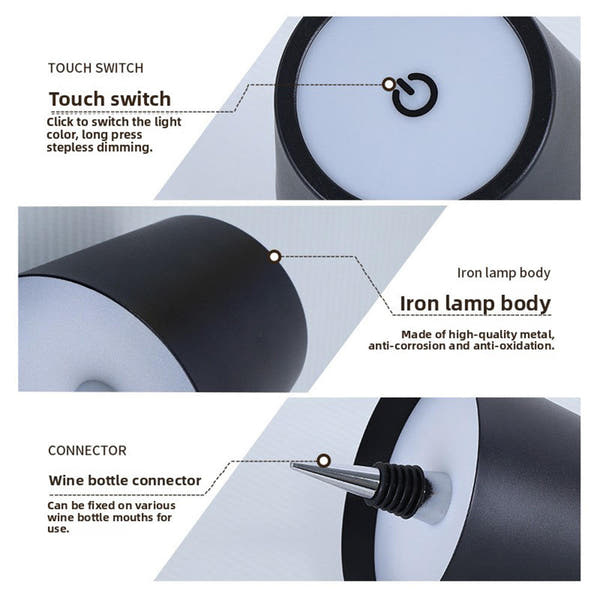 Premium Wireless Bottle Lamp™